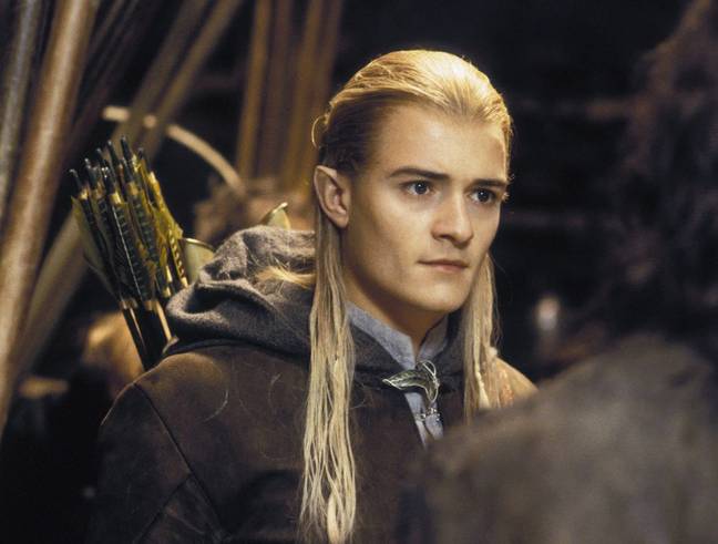Legolas was one of Bloom's first major roles. Credit: New Line Cinema