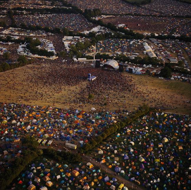 Glastonbury Festival is up and running this week. Credit: Skyscan Photolibrary / Alamy 