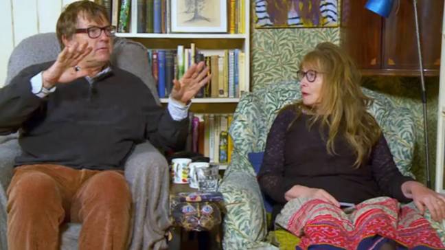 They might be softly spoken and wear a lot of tweed, but don’t let Giles and Mary fool you. Credit: Channel 4