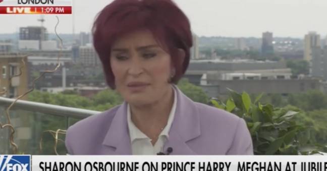 Sharon suggested that Prince Harry might 'regret' leaving the Royal Family.(Credit: Fox News)