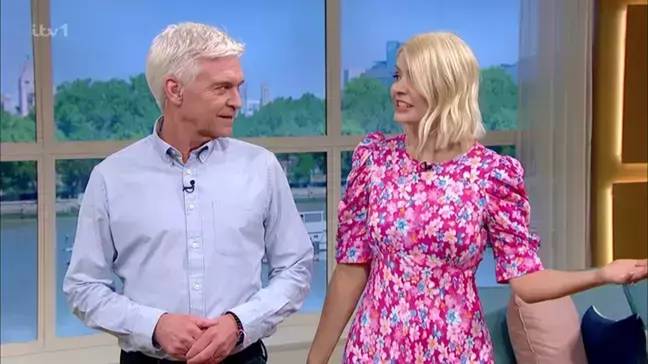 Rumours had been swirling for weeks of a behind-the-scenes fall out between Holly Willoughby and Phillip Schofield. Credit: ITV