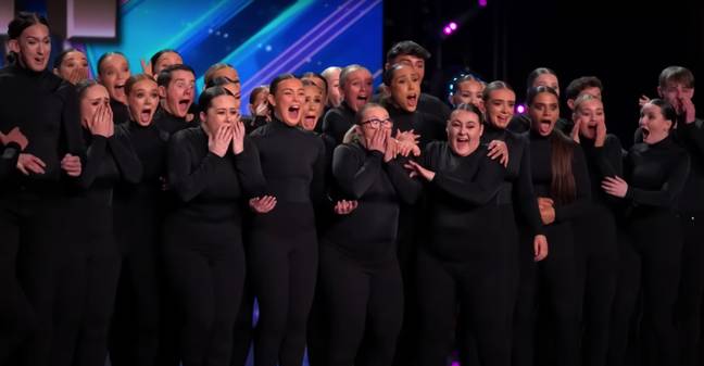 Dance act Unity wowed the judges with their powerful performance. Credit: ITV