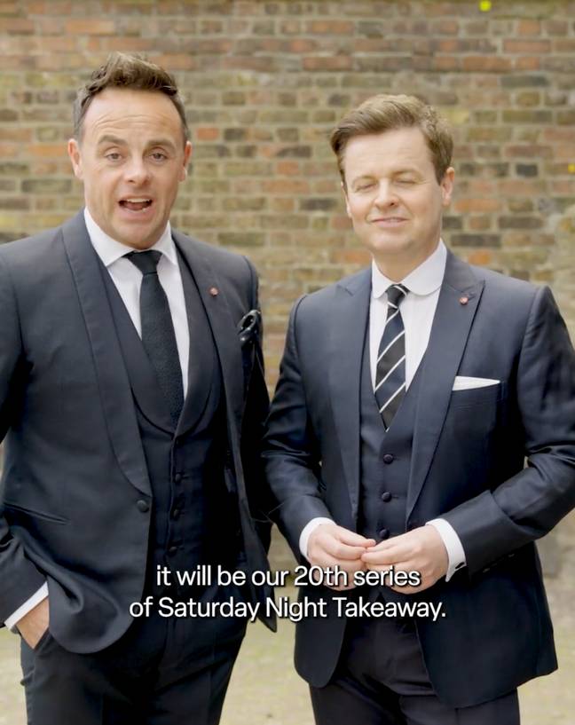 The pair will make the 20th series, then take a break. Credit: Instagram/Ant and Dec