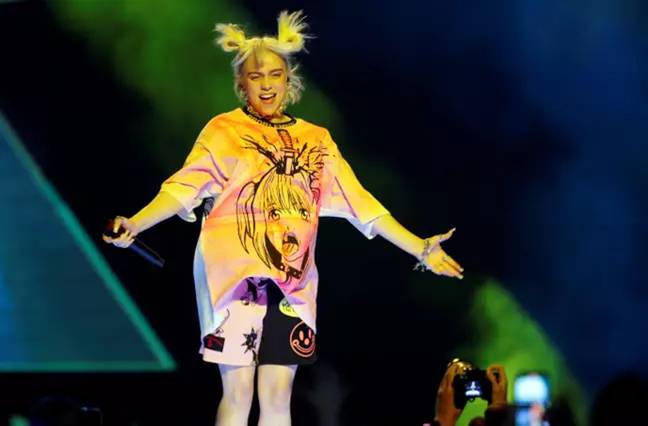 Billie Eilish admitted to being scared of Eminem. Credit: Alamy
