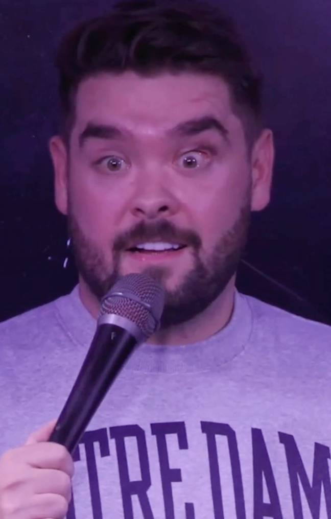 British comedian Adam Rowe shows hilarious thing he can do with his ...