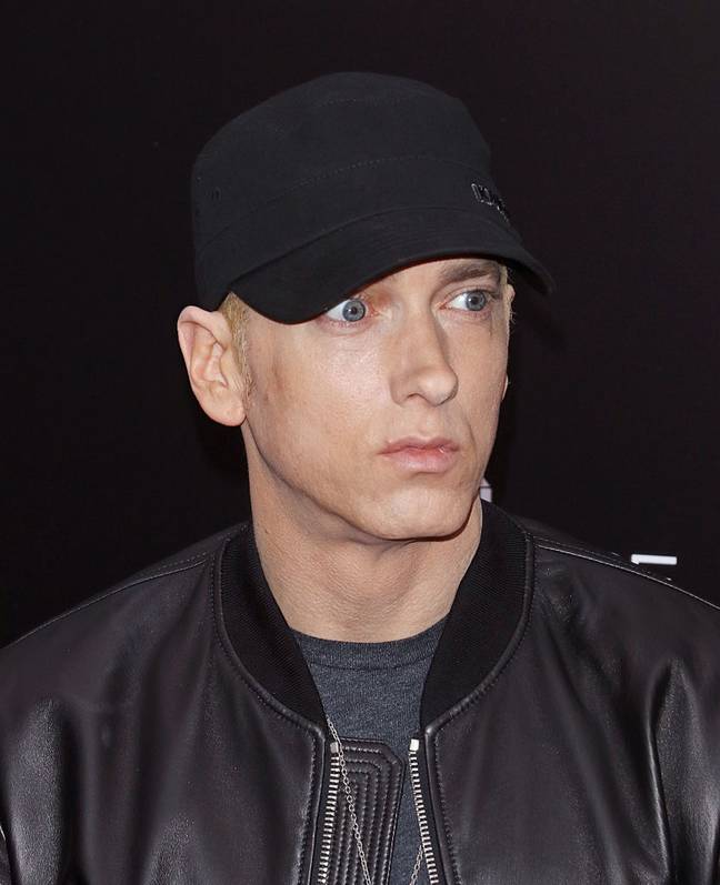 Eminem admitted he was 'conflicted' about having someone play Jessica Simpson in a music video for him. Credit: Jim Spellman/WireImage