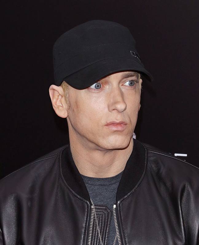 Eminem admitió que se sentía "confuso" por tener a alguien que interpretara a Jessica Simpson en un video musical para él. Crédito: Jim Spellman/WireImage