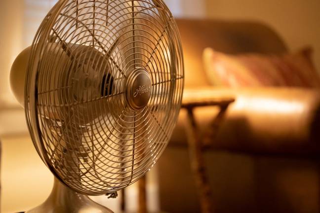 Sleeping with a fan on might not be the best idea. Credit: Pexels
