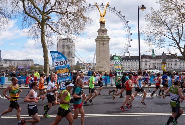 Stephen Shanks tragically died after taking part in the London marathon. Credit: Marcin Rogozinski / Alamy