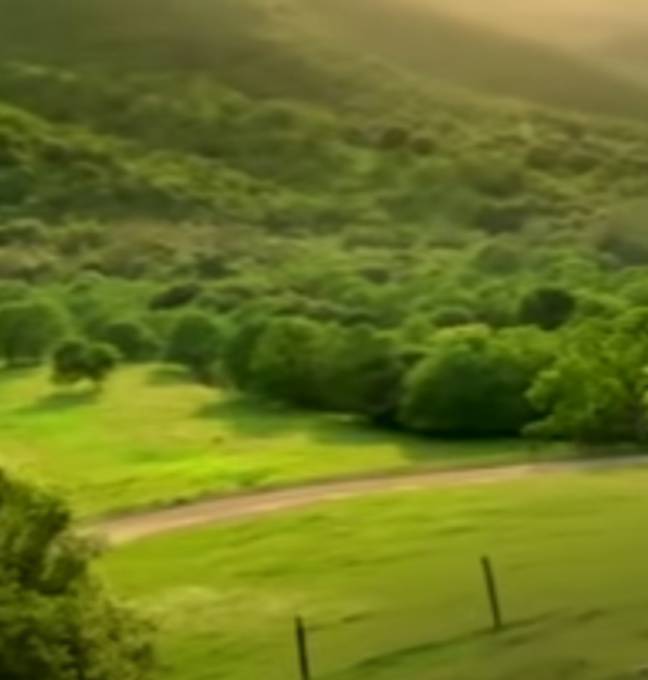 Lovely countryside, nothing to see here. Credit: YouTube/@barockhill