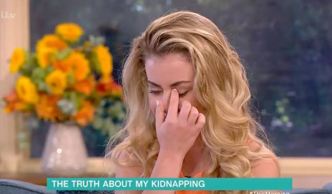 Ayling managed to convince her kidnappers to release her after six days. Credit: ITV
