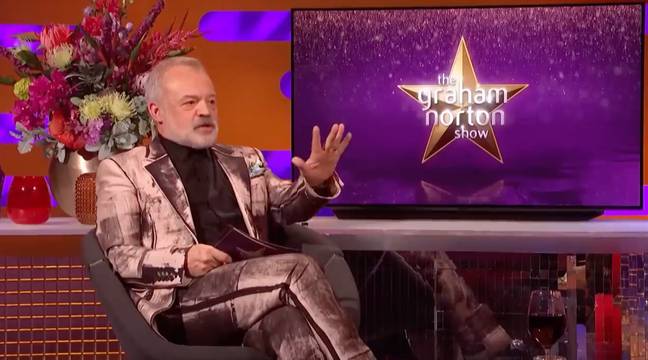Graham's show is a no Elvis impersonation zone, it seems. Credit: BBC One/The Graham Norton Show