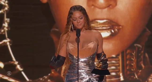 Beyoncé smashed it this year. Credit: CBS
