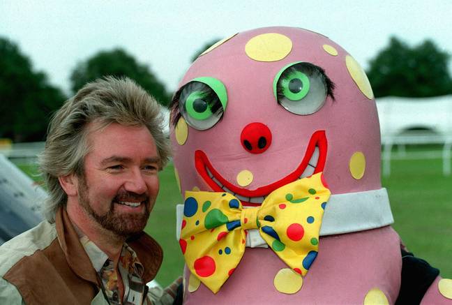 Noel Edmonds and Mr Blobby. Credit: Allstar Picture Library / Alamy Stock Photo
