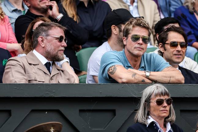 Fans are shocked at Brad Pitt’s age after photos of him at Wimbledon go ...