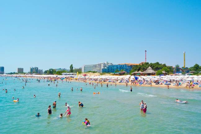 Sunny Beach in Bulgaria is one of the cheapest holiday resorts about. Credit: peter.forsberg/Alamy