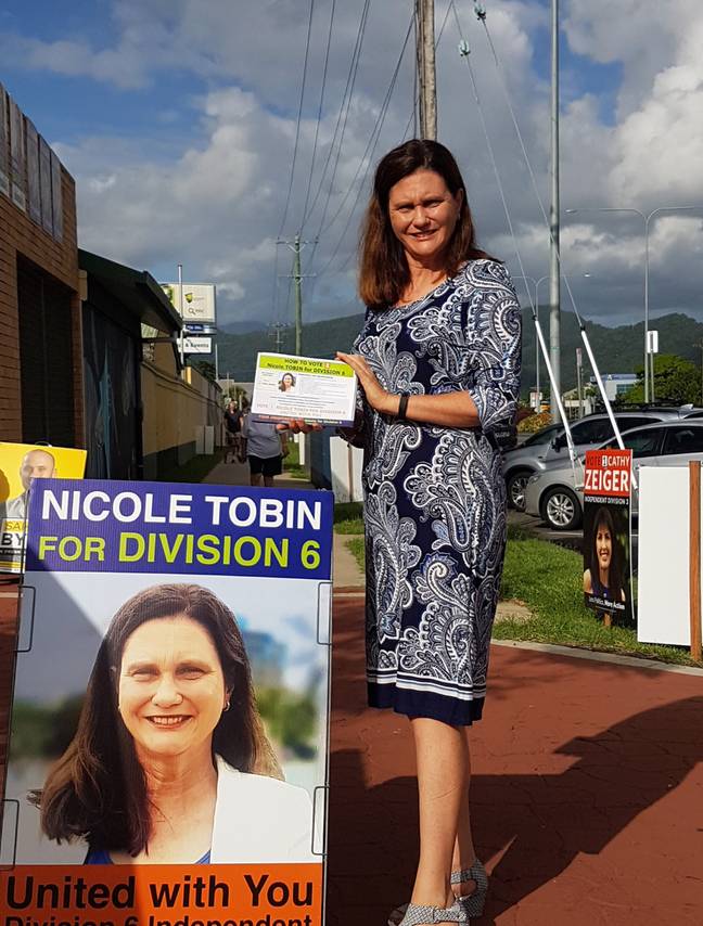Credit: Nicole Tobin - Candidate for Division 6, Cairns Regional Council/Facebook