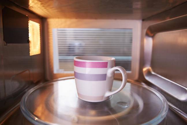 Do you reheat drinks in the microwave? Credit: MBI/Alamy Stock Photo
