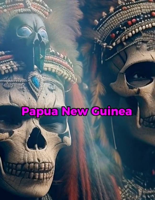 The disease started off in Papua New Guinea. Credit: TikTok/@casualdiscovery