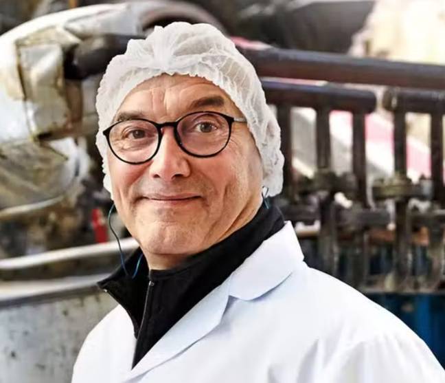 Gregg Wallace worked for seven series on Inside The Factory. Credit: BBC