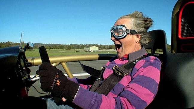 James May was nicknamed 'Captain Slow' by his co-hosts. Credit: BBC