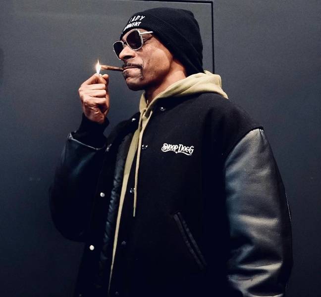 The Death Row Records owner is not only universally known for hard bars but equally - his hard blunts. Credit: X/SnoopDog