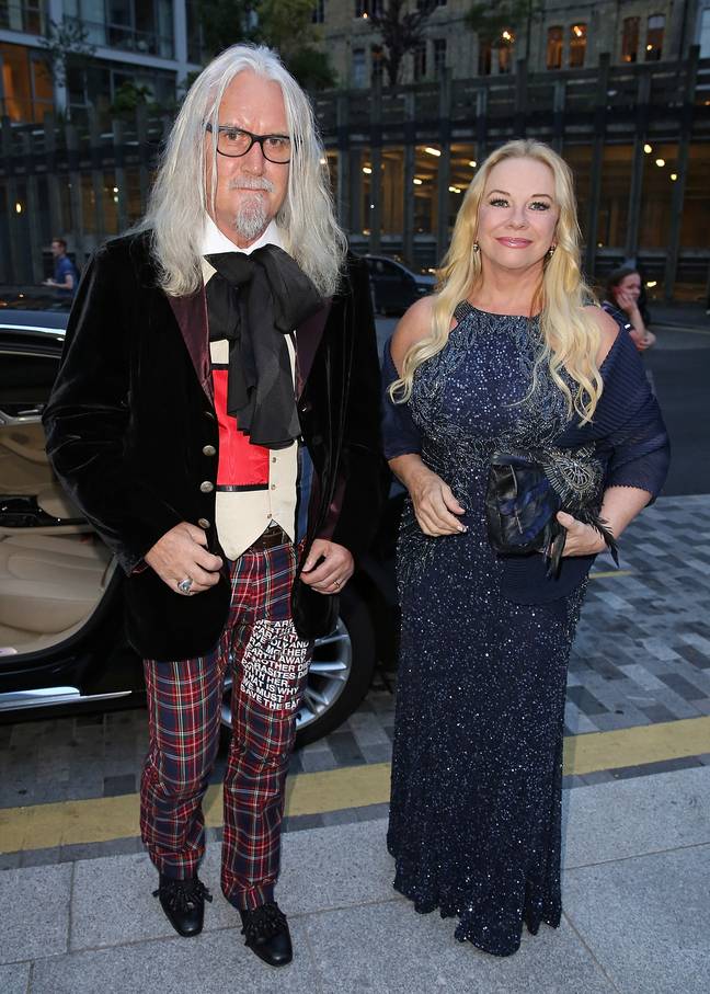 Billy Connolly and Pamela Stephenson. Credit: David M. Benett/Dave Benett/Getty Images for Audi