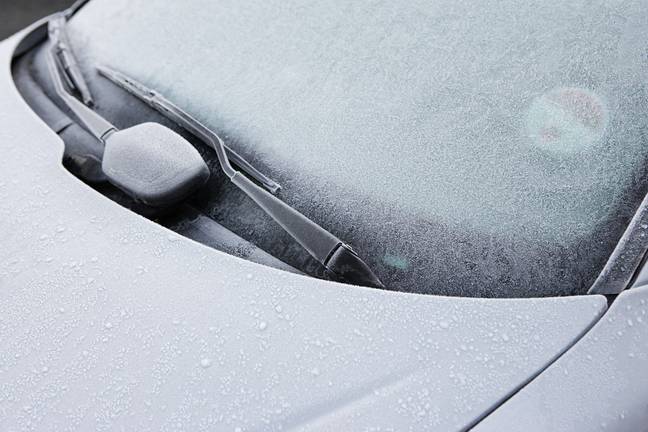 If you don't want to scrape it at least make sure you're not using a hack which could shatter your windscreen. Credit: Getty Stock Photo