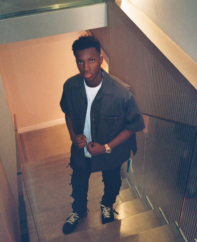 Despite that, many fans believe the rapper is Eddie Nketiah. Credit: Instagram/ @eddienketiah