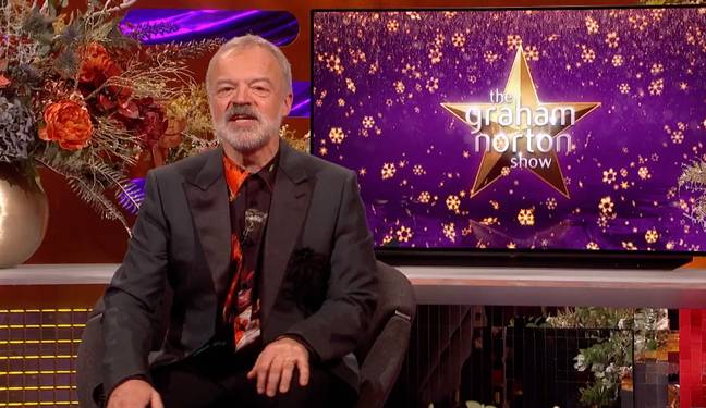 Things accidentally got a little X-rated on The Graham Norton Show. Credit: BBC