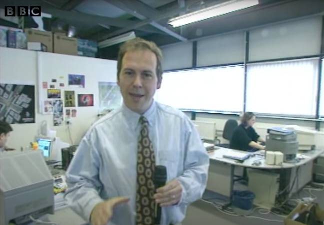 Inside the offices where Grand Theft Auto began. Credit: YouTube / BBC Archives