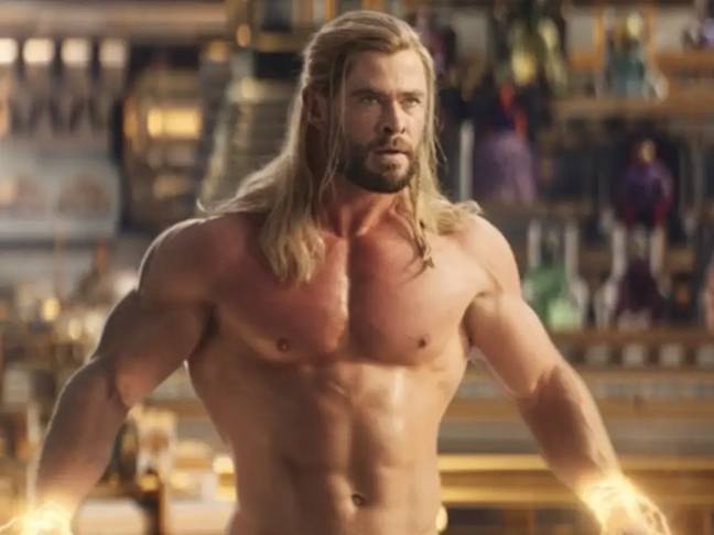The Marvel star wanted to get even bigger for his latest Thor role. Credit: Marvel