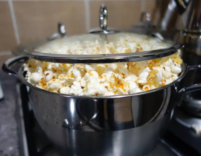Leave your popcorn to the pan, rather than the air fryer. Credit: Getty Stock Image