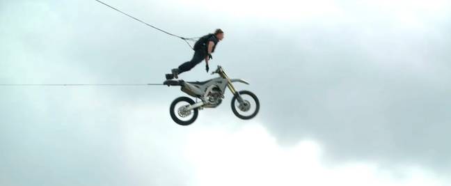 Tom Cruise loves a good stunt. Credit: Paramount Pictures