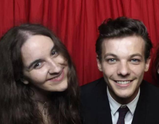 Megan met Louis Tomlinson from One Direction through the charity. Credit: Social Media
