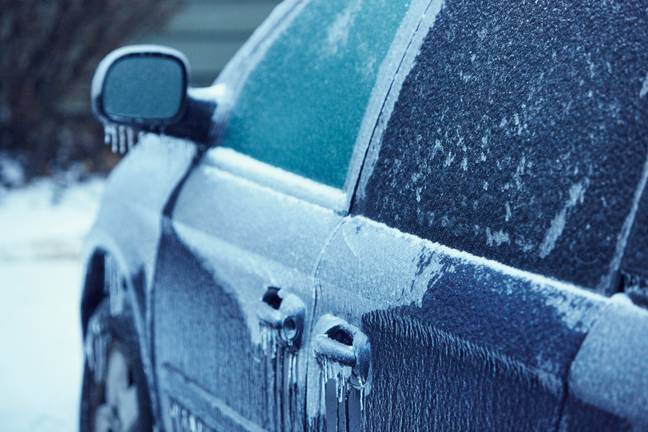 That's going to take a lot of scraping. Credit: Getty Stock Photo