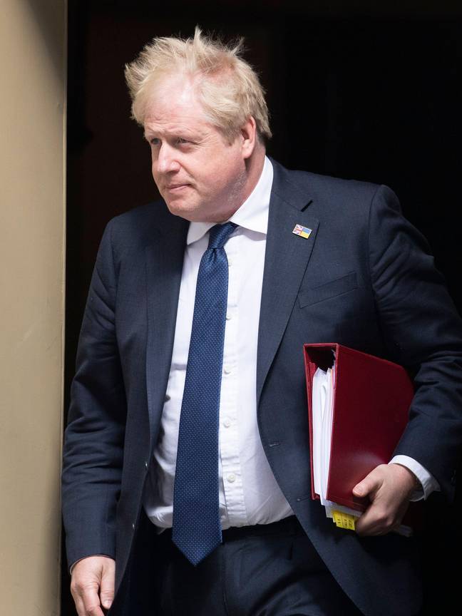 Boris Johnson gave his resignation speech outside Downing Street today. Credit: Alamy 