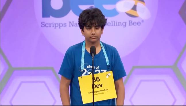Credit: YouTube / Scripps National Spelling Bee