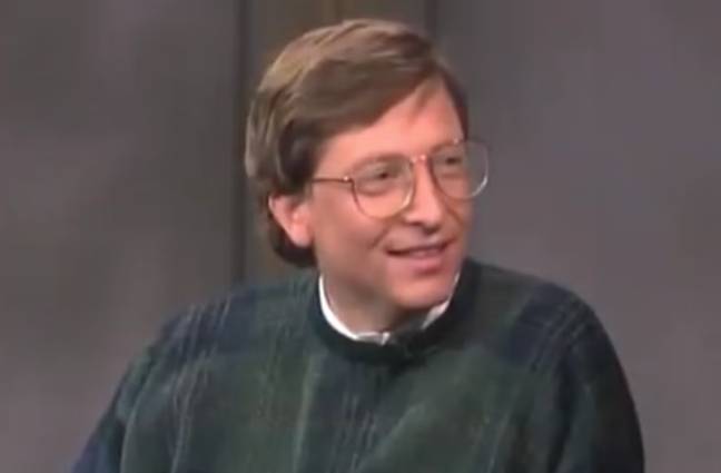 Bill Gates definitely got the last laugh. Credit: CBS