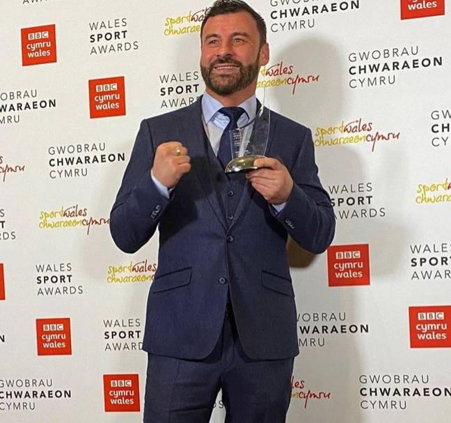 The boxer dated Jo Emma Larvin for six years. Credit: Instagram/@joe_calzaghe