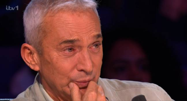 The judge was clearly overwhelmed by the performance. Credit: ITV