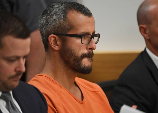 Chris Watts murdered his wife and children in 2018. Credit: RJ Sangosti/The Denver Post via Getty Images