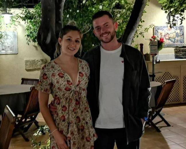 Aidan and Alex were in Italy just weeks before her death. Credit: Supplied