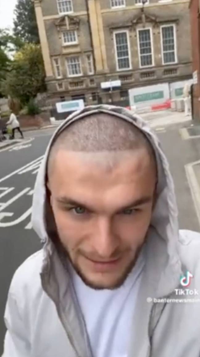 Ed Matthews Rapper YouTuber Ed Matthews furious after coming out of Turkish barbers with a ...