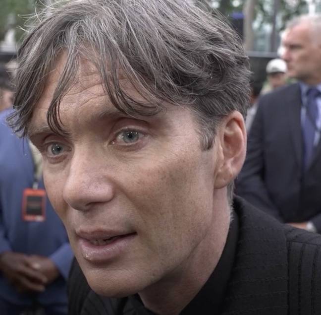 Cillian Murphy walked off the UK premiere of Oppenheimer this week. Credit: PA