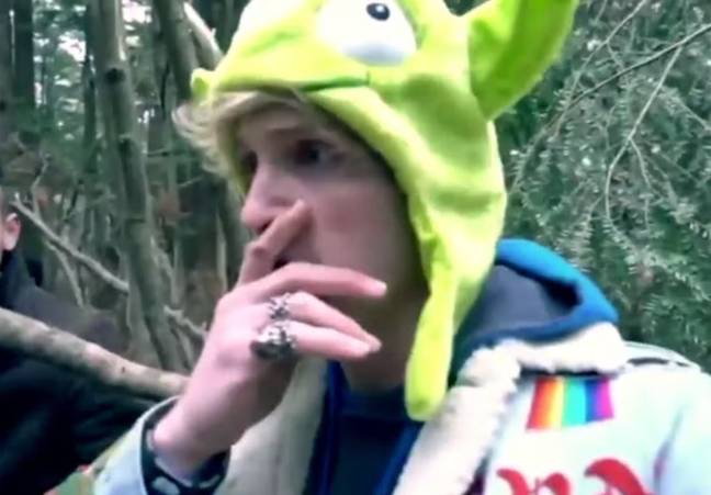 Paul was criticised around the world for filming a suicide victim for YouTube. Credit: YouTube/Logan Paul
