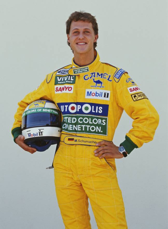 Michael Schumacher at Yellow Pages South African Grand Prix in 1992. Credits: Pascal Rondeau/Getty Images