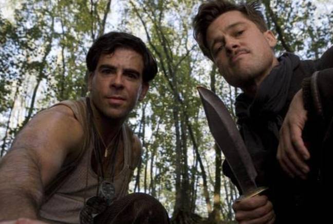 Tarantino's favourite tense moment is in Inglourious Basterds. Credit: Universal Pictures