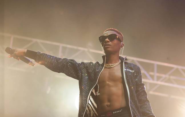 Wizkid performing at the O2 in 2018. Credit: Alamy