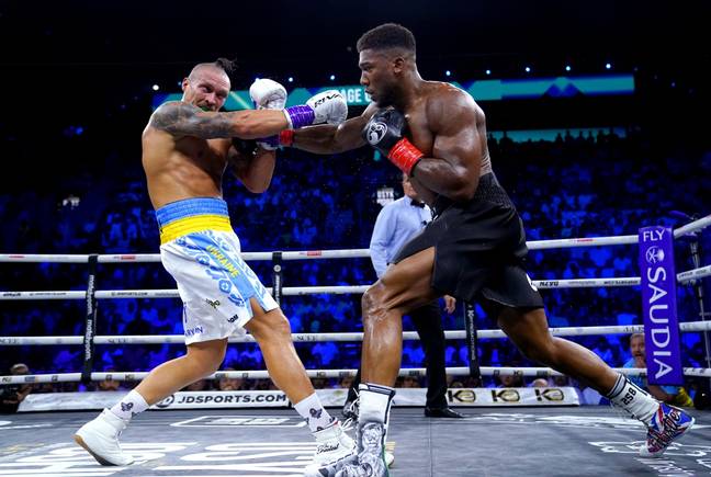 Joshua made around £100m from his second fight with Oleksandr Usyk. Credit: PA Images / Alamy
